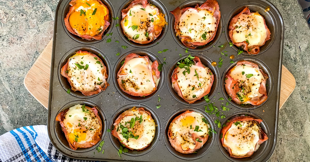 Ham & Egg Cups Recipe: Protein-Packed & Portable Breakfast Idea